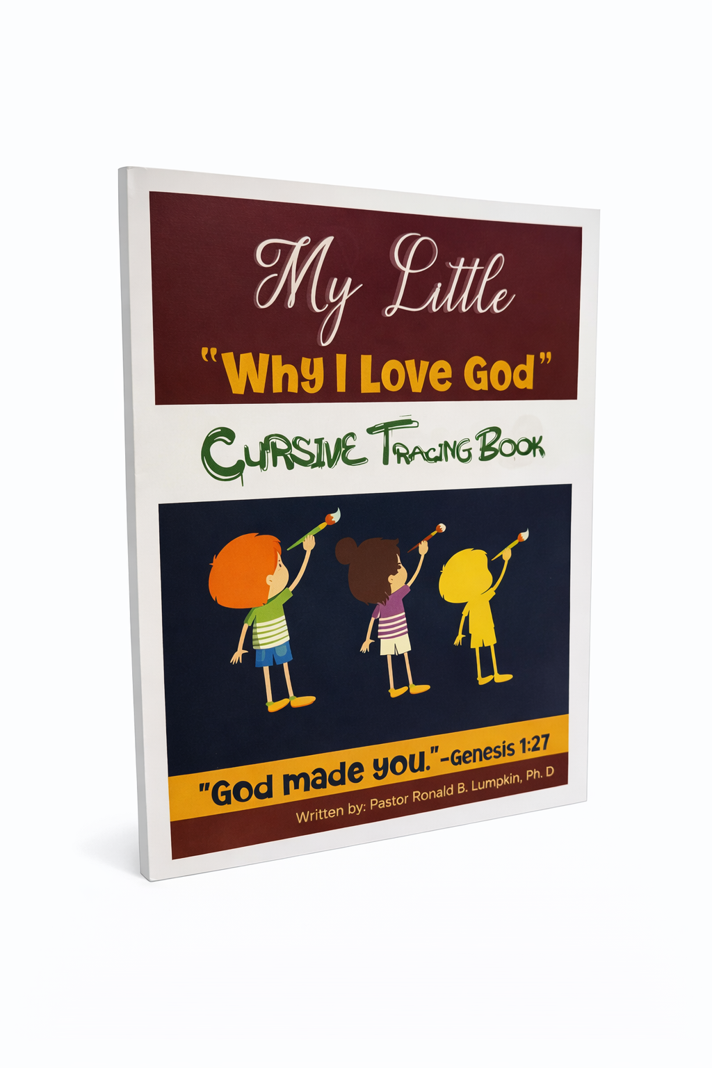 My Little Why I Love God Cursive Writing Book