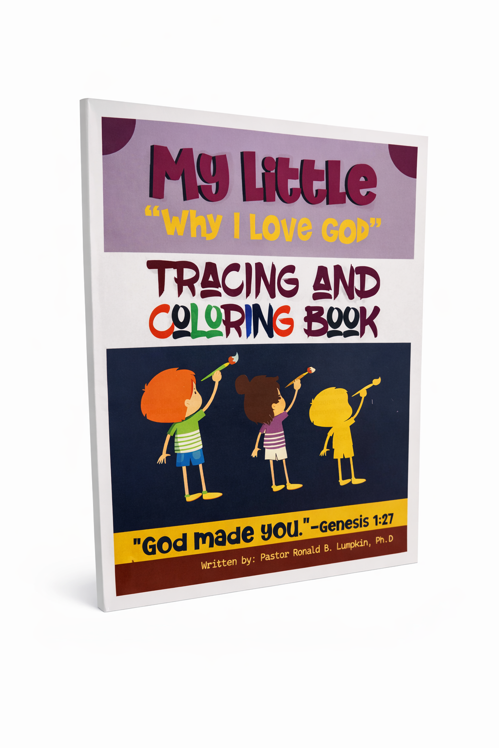 My Little Why I Love God – Tracing & Coloring Book